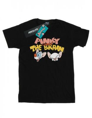 Camiseta masculina Pinky e o cérebro Heads