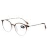 Round Anti Blue Light Reading Glasses Presbyopic Eyeglasses Computer Prescription Eyewear with Degree +1.0~+4.0 Oculos De Grau