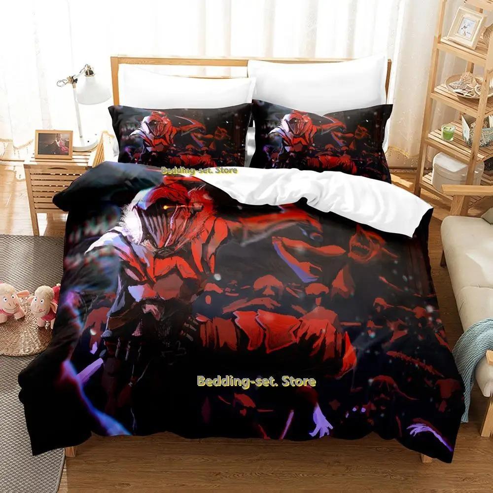 Goblin Slayer Anime Bedding Set Single Twin Full Queen King Size Duvet Cover for Adult Kid Bedroom Decor