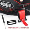 Samcos Hebilla Rápida para Casco de Motocicleta Bicicleta Kit de Repuesto Accesorio para Fijación de Casco Correa de Barbilla, Fácil de Instalar y Quitar