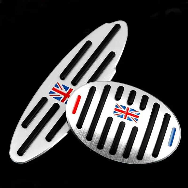 Pentru BMW Mini Cooper JCW S R55 R56 R60 R61 F54 F55 din aliaj de aluminiu mașină combustibil ambreiaj frână pedală autocolant