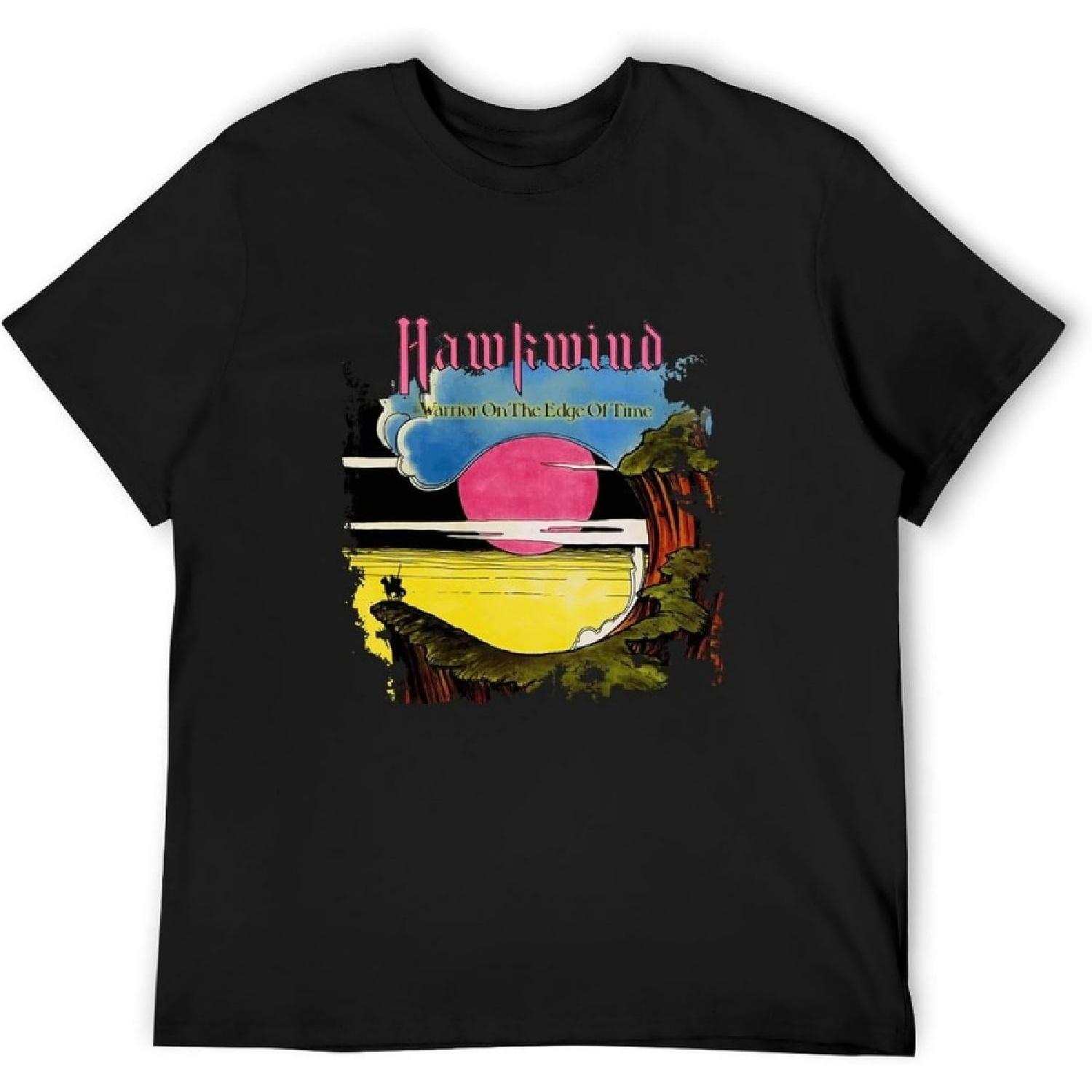KPE Hawkwind  Warrior on The Edge of Time  Men T-Shirt T-Shirt Black S