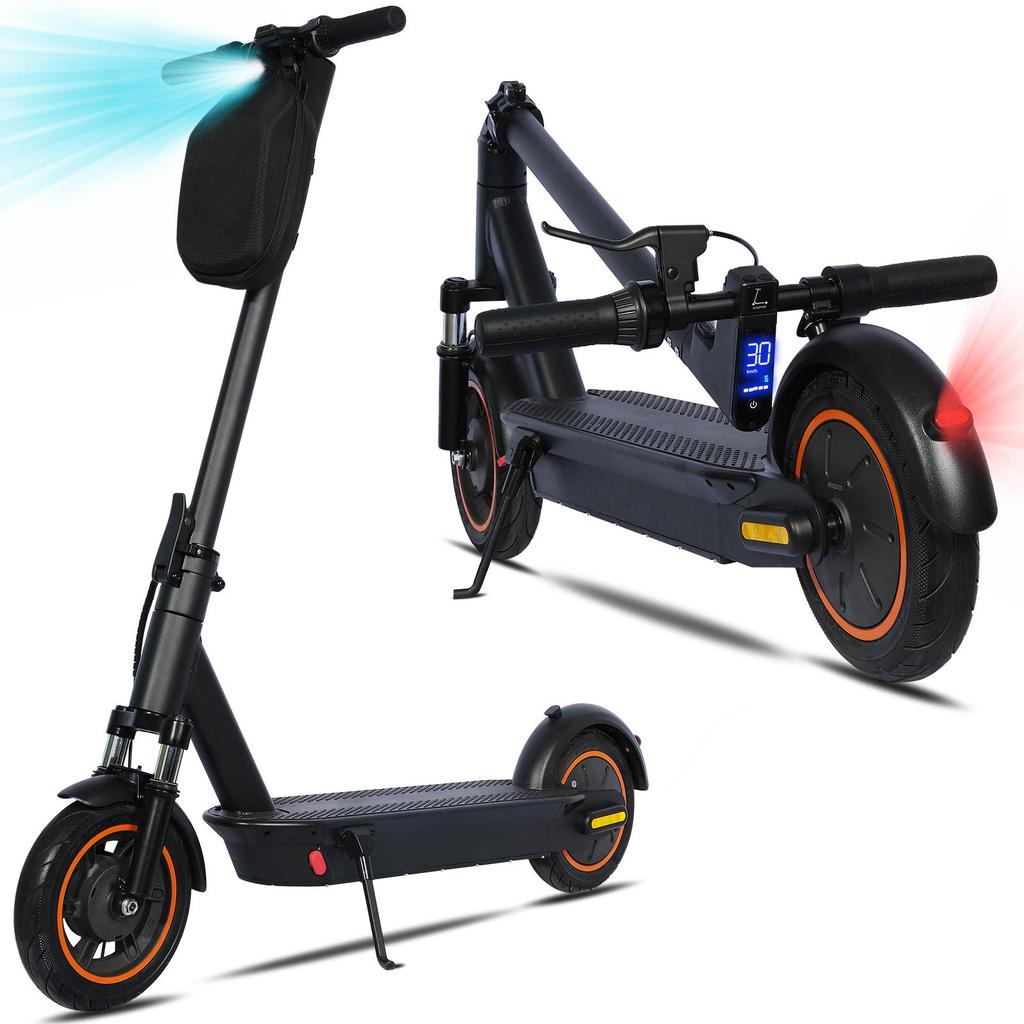 HEZZO G30 Multi Terrain Adult Outdoor Riding Electric Scooter 500W Motor 36V15AH Battery 10 Inch Road Tire Urban Commuting Foldabe Escooter
