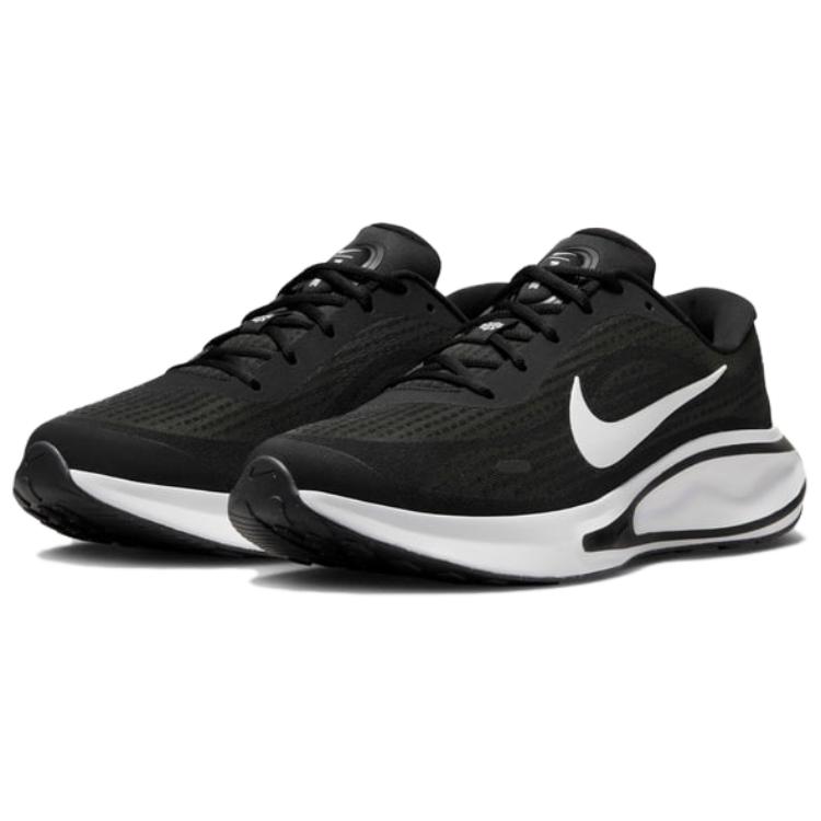Nike Journey Run Czarne Białe Męskie Sneakersy Antracytowe FN0228-001