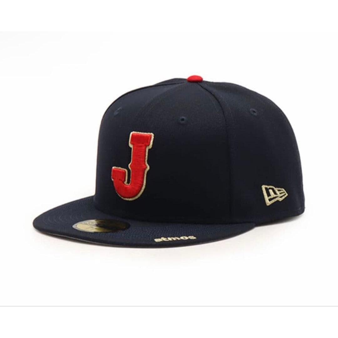 Used New tag Samurai Japan NEW ERA atmos WBC 59FIFTY 7 3/8