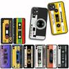 Hülle Cover für Apple iPhone 16 11 13 14 15 Pro Max 7 6 8 Plus SE2 SE3 + 16E SE 2022 Hülle Vintage Musikkassette Retro