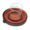 Strong Silicone Rubber Valves Cover Diaphragm Accuracy Engineered Crankcase Ventilation Membrane for Automotives Use