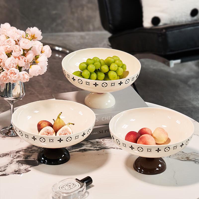Light Luxury High-Footed Fruit Plate