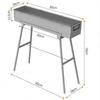 D'Ryan Outdoor Faltbarer Tragbarer BBQ-Grill