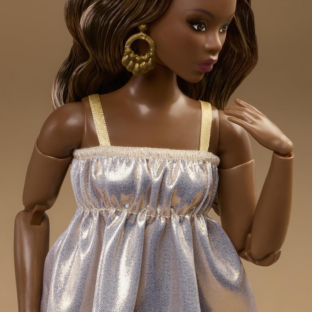 barbie Basics High Ponytail Signature Model 09 Collector Articulated Barbie Ages JJX28 Doll, Body, Doll, 6+, Neutral,