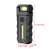 Magnetic LED Flashlight 180 Degree Rotating Head Mini Flashlight Waterproof Compact Magnet Work Light For Outdoor Emergency New