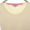 ETRO Silk Blend Short sleeve sweater 42 Ivoryx pink Milano knitwear Women Used