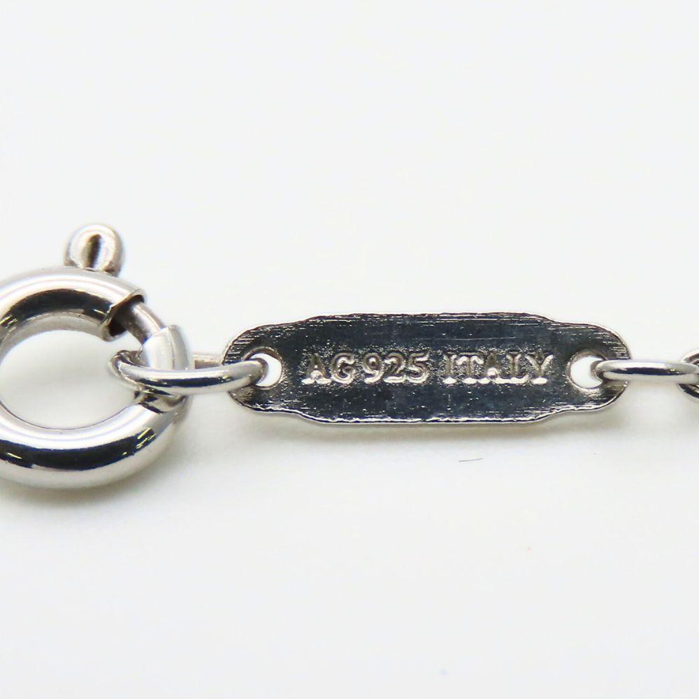 Used TIFFANY&Co. Necklace Atlas Open Circle Silver925 2.7g Silver Accessories