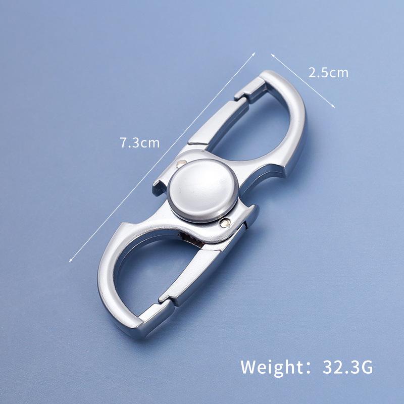 Finger Spinner Keychain Bottle Opener - EDC Adult Kids Anti-Anxiety Stress Relief Fidget Hand Spinner Practical Gift Toy