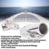 Marine Boat Hand Rail Fittings Stainless Steel 30 Degree Pipe Round Base Handrail Accesssory