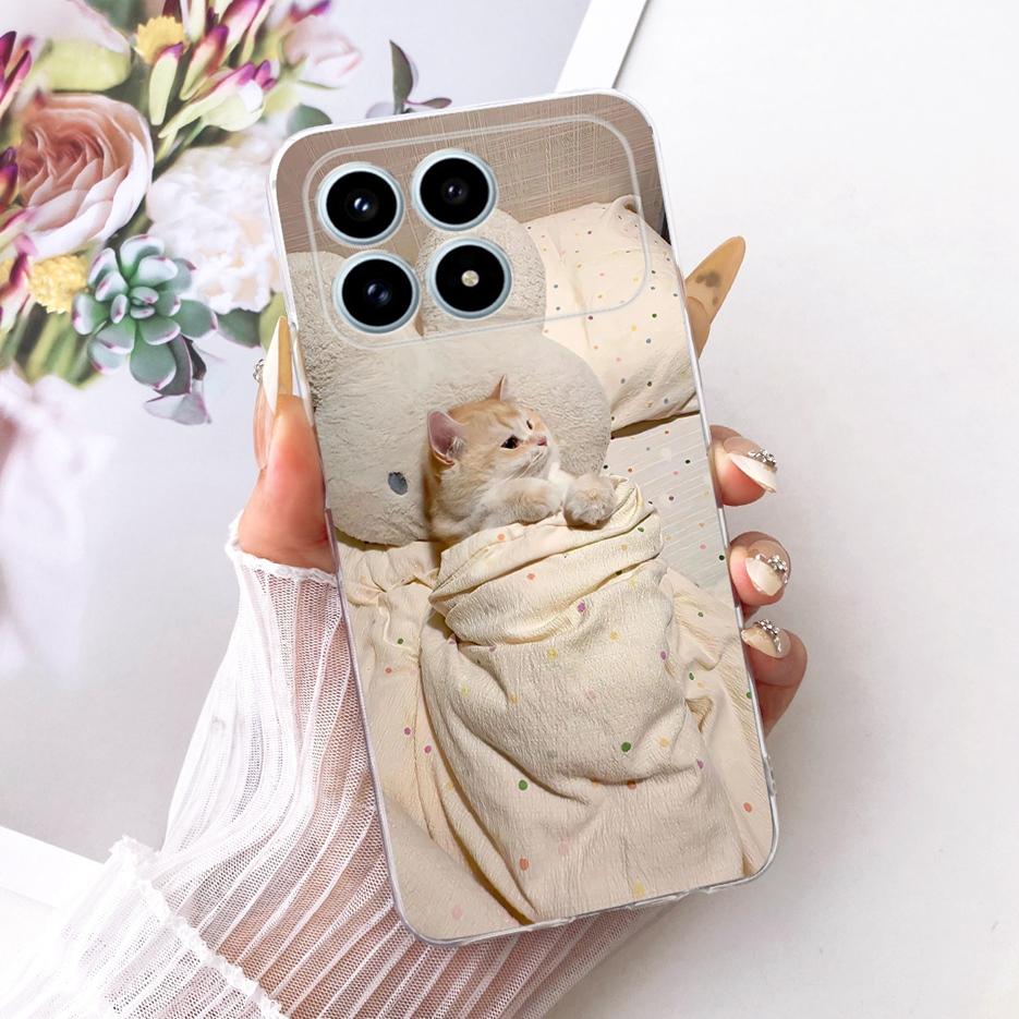 For Xiaomi Poco F8 Pro Case Cute Lion Fashion Painted Cover Soft Slim Phone Case For Xiaomi Poco F8 Ultra F8Pro F8Ultra 5G Shell