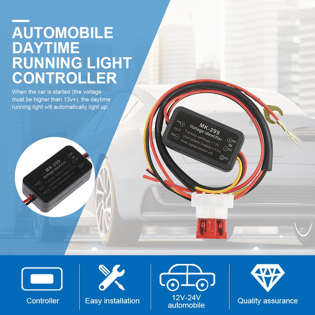 12V-24V Day Light Controller Waterproof Universal Light Controller On/Off Switch Automatic Control for Auto Car Accessories
