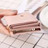 New Fashion Purse Female Short Version of Fresh Folding Mini Metal Wallet Cute Purse Lady Coin Purse for Female Lovely
