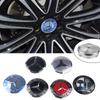 60mm Car Styling Wheel Center Hub Cap Sticker Auto Accessories Decals For Mercedes Benz AMG W124 W202 W203 W204 W210 W211 W212