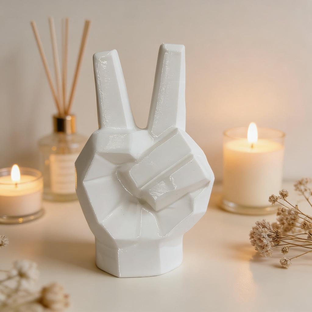 Biye's Gesture Statue Ornaments, Gesture Abstract Sculptures, Inspiring Abstract Art, Symbolizing Successful Home Decoration