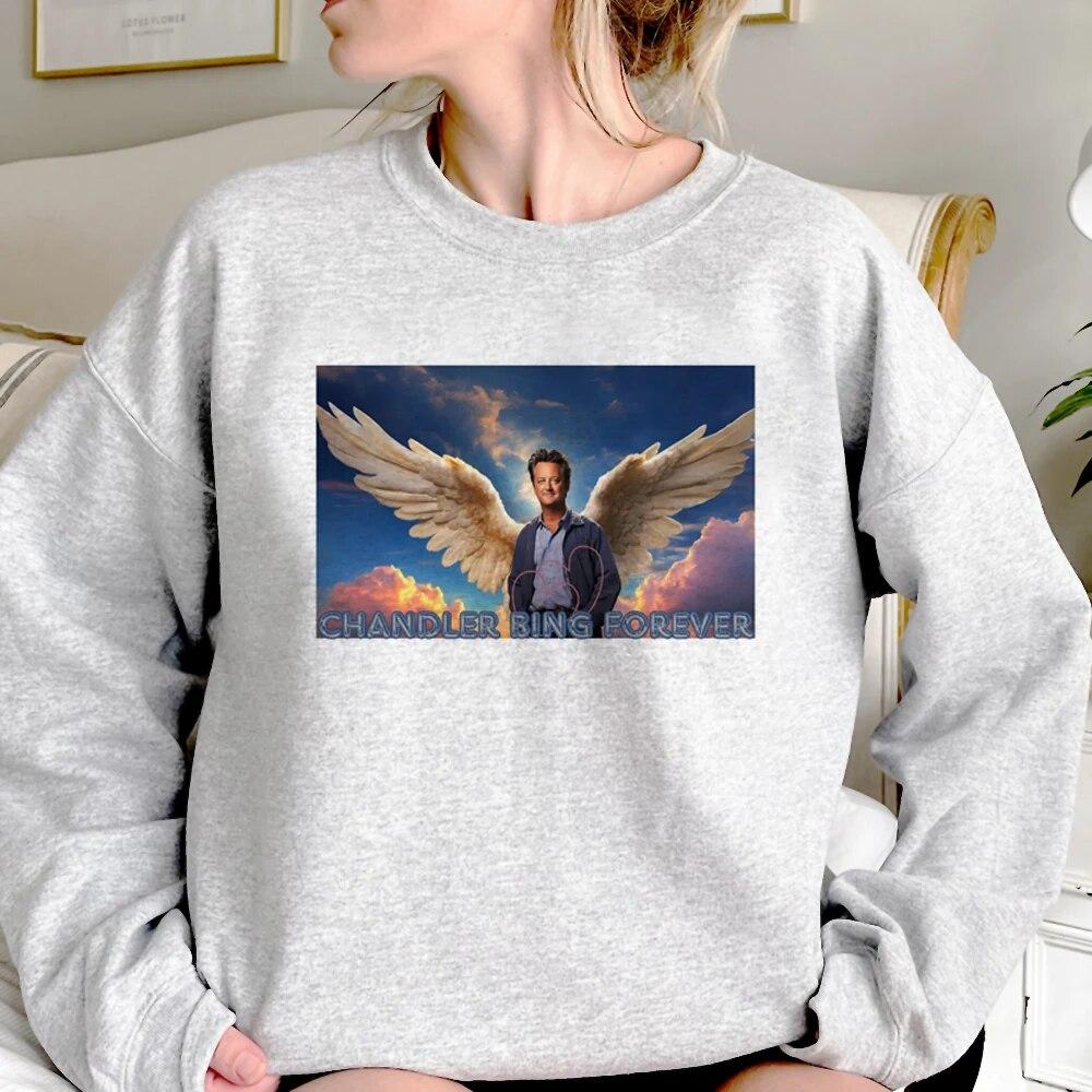 

Chandler Bing hoodies women 2023 y2k aesthetic Hood Pullover female Korean style clothing Unisex