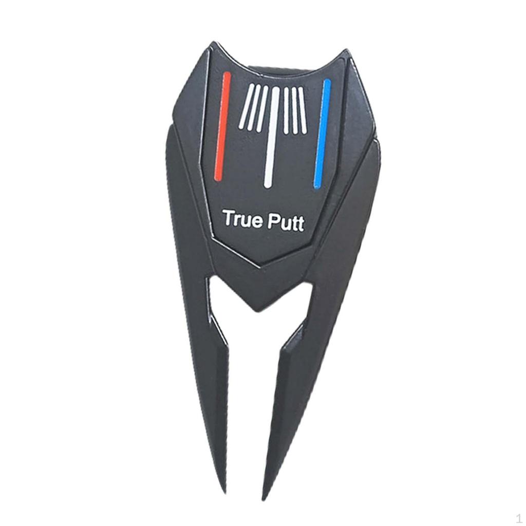 Golf Pitch Repair Tool Portable Alloy Fairway Fork Ball Marker