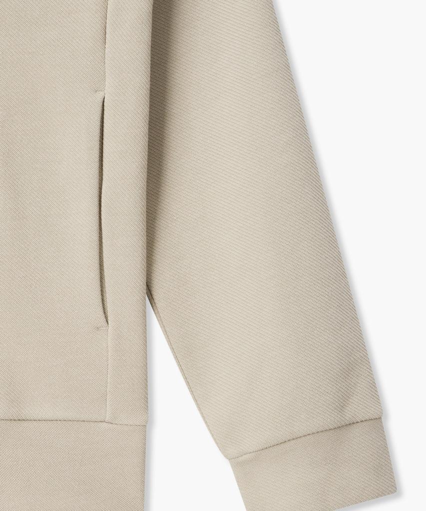 EMPORIO ARMANI UNDERWEAR Men'S Eagle Patch Lounge Zip-Up Hoodie_Natural 0816138003
