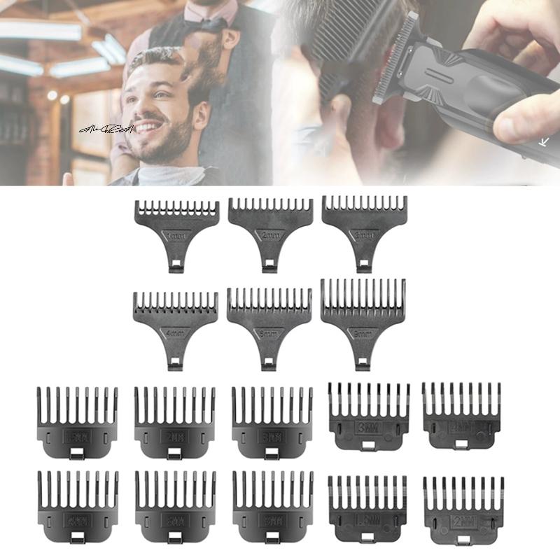 4/6Pcs Professional Hair Clippers Limit Comb Washable Cutting Guide Guards for Electric Clipper Barber Shop