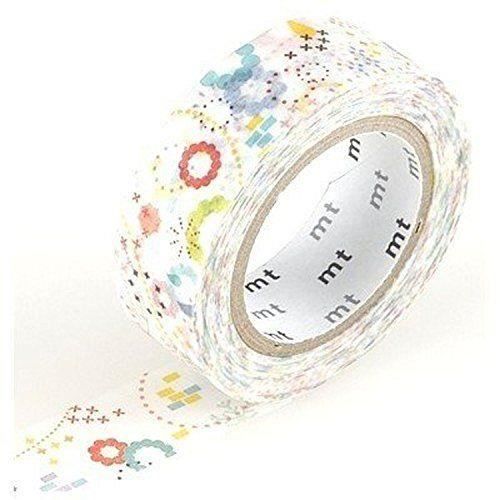 Ruban de Masque - MT Kamoi Kakoshi - KMMT-MKTEX8-H - Multicolore - 1000 x 1,5 cm - Papier Adhésif Végétal