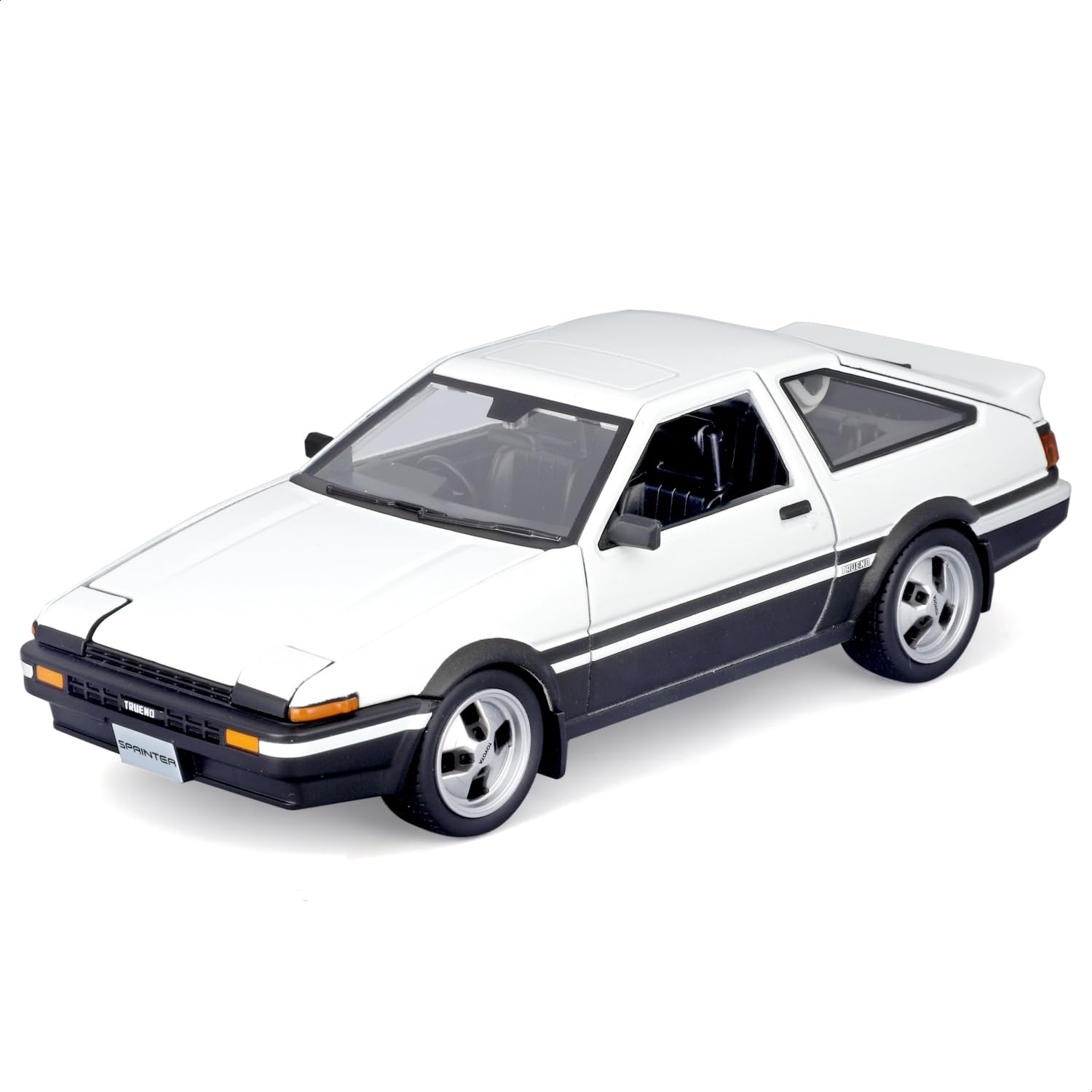 

Maisto 1/24 Scale Toyota Sprinter Trueno AE86 White/Black / Diecast Model Car, Finished Model, 32916 WT