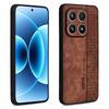 Funda de Teléfono de Cuero PU de Lujo EUCAGR para Xiaomi 15T Pro Mi15T, Funda Trasera Suave a Prueba de Golpes para Xiaomi 15TPro