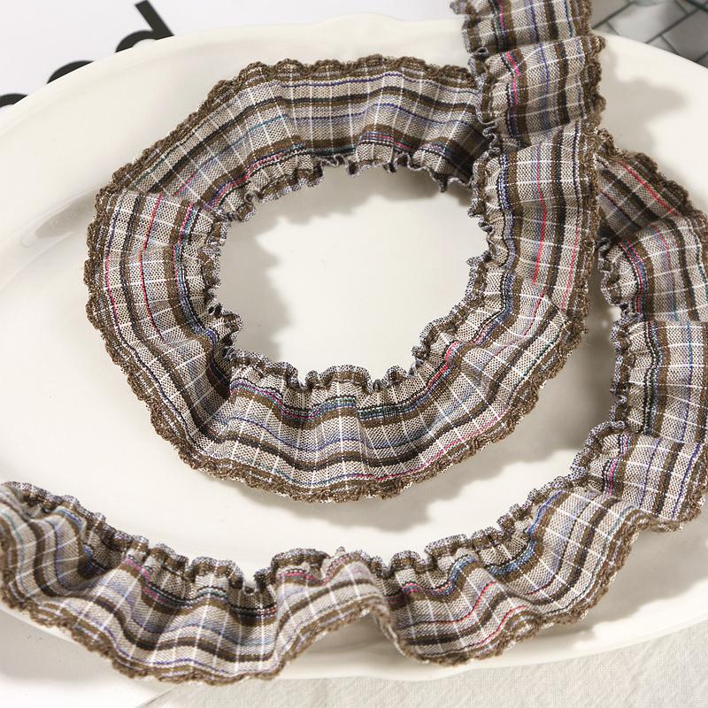 Lace Ruffle Plaid Ribbon Hat & DIY Hair Accessories: Leopard Print, Polka Dot, Silk Bow