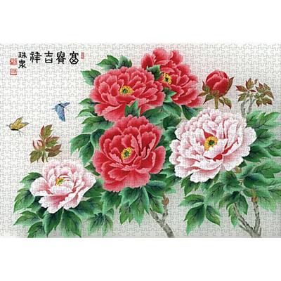 [Puzzle Life] Puzzlelife 1000 Piece Jigsaw Puzzle - Auspicious Prosperity Korean Art (PL1369)