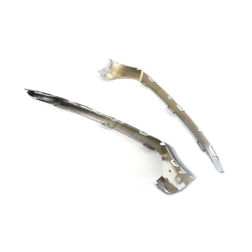 Left Right Side Car Front Bumper Chrome Trim Molding 2058851374 2058851474 For Mercedes W205 C300 C350 C200 2014 2015 2016 2017