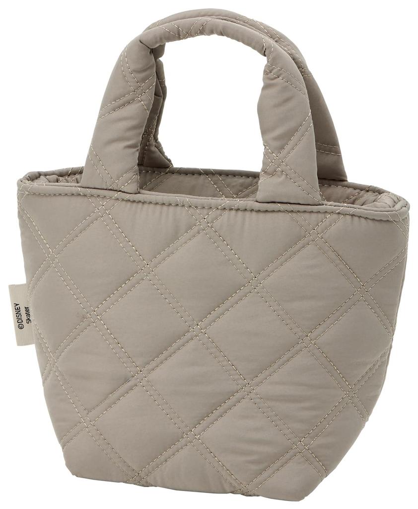 Skater Lunch Bag for Jar, Quilted, Insulated, Disney Mickey Mouse, Simple Logo, KKLB1-A