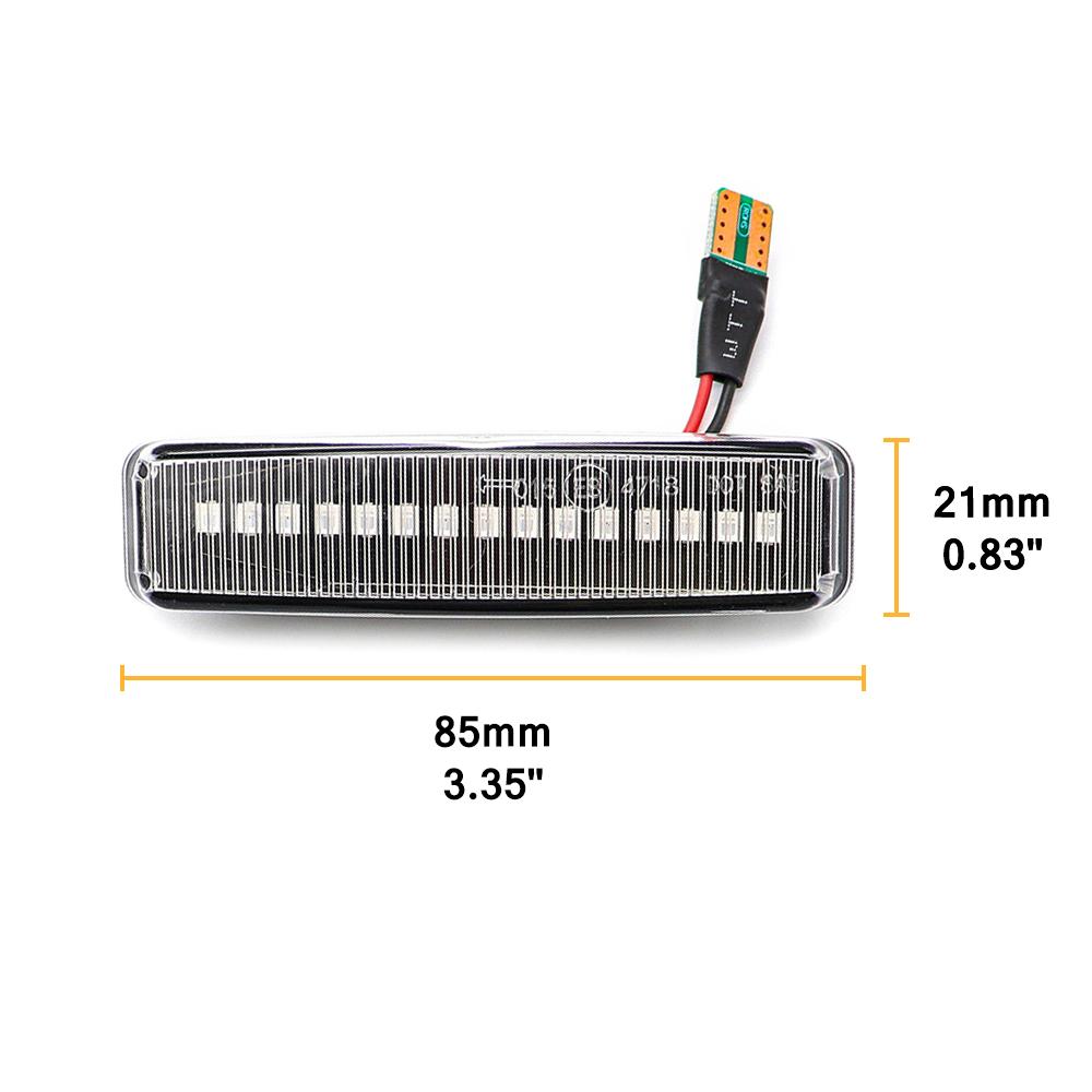 Sequential Direction Indicator Lamps LED Side Marker Lights for BMW 5 Series E39 M5 525i 528i 530i 540i Turn Signal Lamp