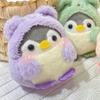 Penguin Plush Backpack Pendant With Comfortable Material For Kids Decor