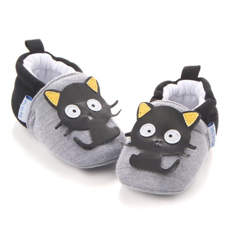 

Мягкие пинетки для малышей 6-9 month серый