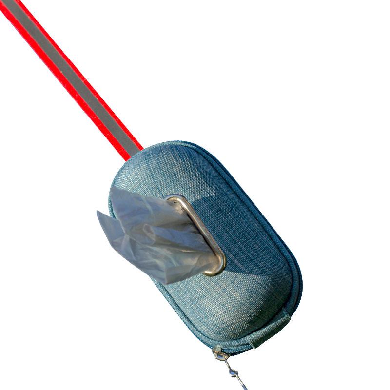 Portable Dog Poop Bag Dispenser with Hook for Walking