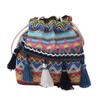 Spring and Summer Fashionable Tassel Bucket Bag with Ethnic Style Single-shoulder Crossbody Bag