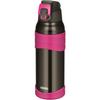Thermos Water Bottle Vacuum Insulated Sports Bottle 1.0L Charcoal Pink For Cold Storage FJC-1000 CH-PK