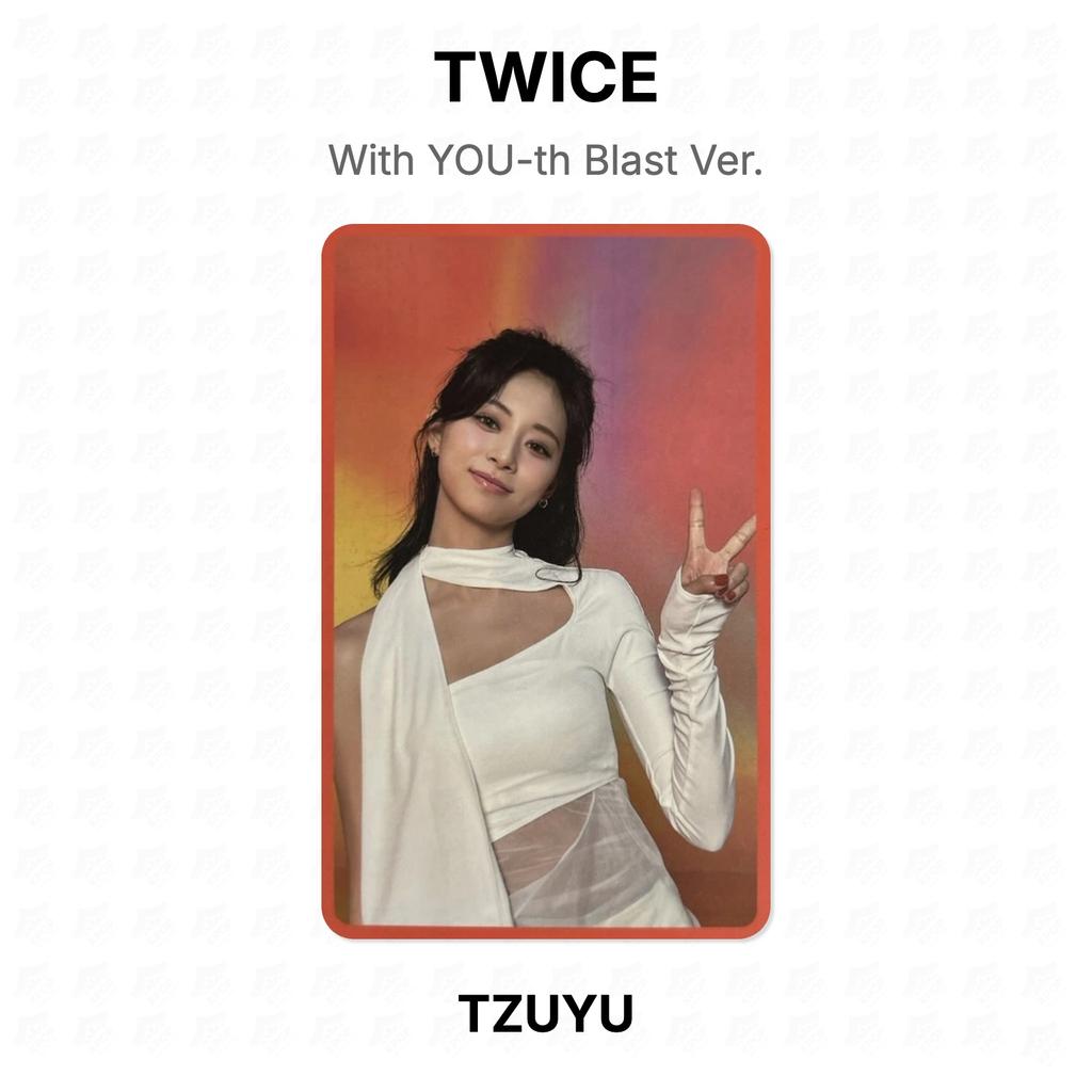 Twice Com YOU-th Blast Ver. Cartão de foto oficial