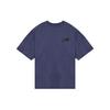 WE11DONE T-Shirts Unisex Marine Blue Crew Neck Moderate Straight Fit WD-TT1-22-662-U-NV