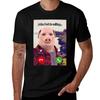 John Pork Is Calling Funny Answer Call Phone Tshirt Work Outdoor Tshirt For Unisex
