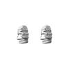 Retro Minimalist Irregular Ear Cuffs: Light Luxury Niche Earrings