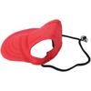 Dog Baseball Hat Sun Protection Comfortable Adjustable Pet Sports Hat with Ear Holes for Small DogsRed S