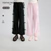 Teenie Weenie Kids Girl's Lace Bow Loose Straight Long Pants