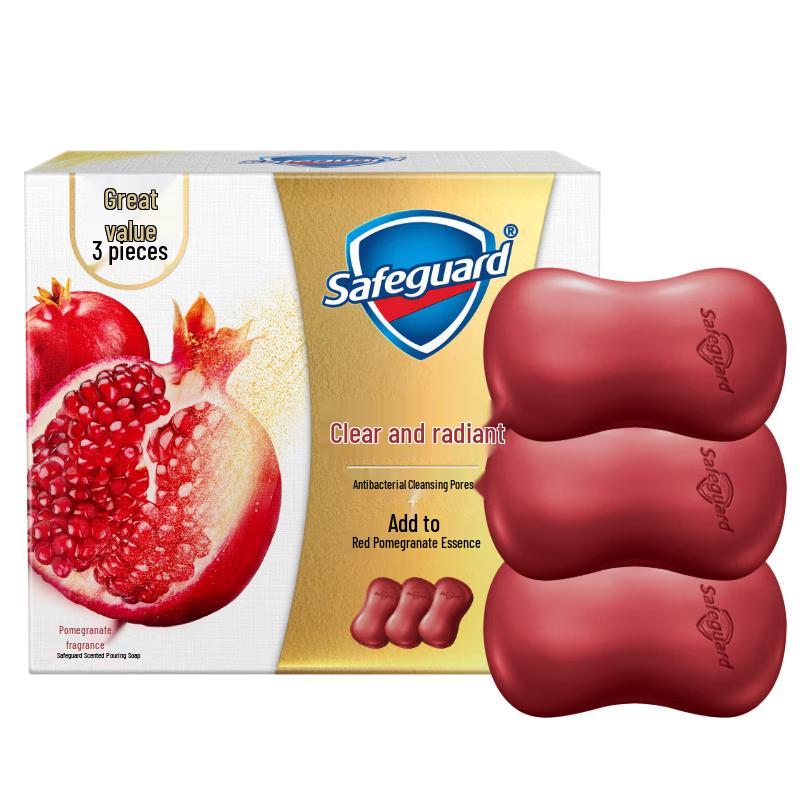 

Safeguard Pomegranate Purifying Bar Soap, 3 x 150g