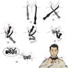 1Pc Men's Classic Solid Bow Ties Self Tie Adjustable Business Wedding Papillon for Men Accessories