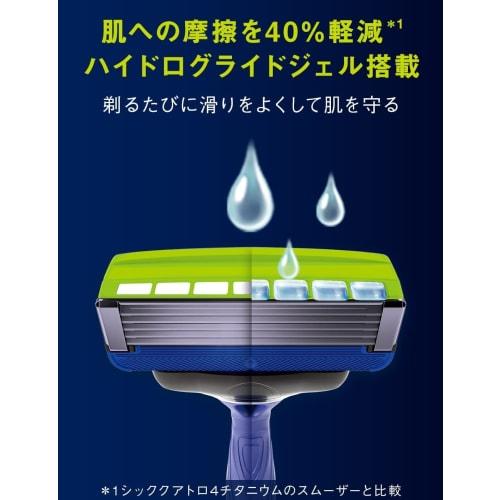 Schick 5 Blades Hydro 5 Premium Power Select Replacement Blades 4 Pieces Alkaline AAA AAA Batteries Included 1 Men's Razor